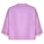 Cropped Loewe Anagram Morada de Algodón Púrpura  - vista 12
