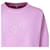 Cropped Loewe Anagram Morada de Algodón Púrpura  - vista 14