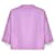 Cropped Loewe Anagram Morada de Algodón Púrpura  - vista 8