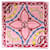 Sciarpa Louis Vuitton LV Unlocked Rosa Multicolore