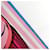 Sciarpa Louis Vuitton LV Unlocked Rosa Multicolore - vista 3
