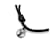 Bracciale Charm Lockit Virgil Abloh Argento Louis Vuitton Nero - vista 3