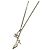 Collana Chanel placcata in oro con strass D'oro