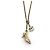 Collana Chanel placcata in oro con strass D'oro - vista 2
