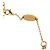 Bracciale Love Charm Louis Vuitton LV&ME D'oro - vista 5