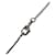 Collana Chanel Coco Mark B10A Nero  - vista 4