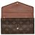 Monedero Louis Vuitton Monogram Castaño Monograma - vista 10