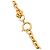 Collana Chanel Logo Placcata Oro D'oro - vista 4
