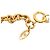 Collana Chanel Logo Placcata Oro D'oro - vista 5