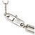 Céline Bracciale Tube Charm Logo Celine Nero - Ansicht 4