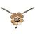 Collana Chanel Coco Mark Motivo Trifoglio Beige