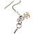 Collana Chanel Coco Mark Motivo Trifoglio Beige - vista 4