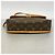 Borsa a tracolla Louis Vuitton Monogram Gibeciere PM Marrone - vista 3