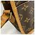 Borsa a tracolla Louis Vuitton Monogram Gibeciere PM Marrone - vista 8