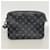 Borsa a tracolla Louis Vuitton Monogram Eclipse Reverse Trio Marrone Nero - vista 10