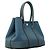 Hermès Borsa Tote Hermes Neo Garden Blu - vista 2