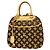 Louis Vuitton Monogram Tuftage 3D Deauville Cube Handtasche Beige