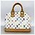 Borsa a mano Louis Vuitton Alma Monogram Multicolor M92647 Blanc Bianco - vista 10