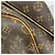 Borsa Louis Vuitton Monogram Deauville Marrone - vista 10