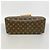 Borsa Louis Vuitton Monogram Deauville Marrone - vista 3
