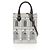 Borsa a mano Louis Vuitton x Fornasetti Petite Sac Plat Monogram Marrone Nero Bianco