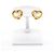 Orecchini a cuore Tiffany & Co. in oro giallo 18K - vista 2