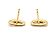 Orecchini a cuore Tiffany & Co. in oro giallo 18K - vista 3