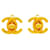Orecchini a clip Chanel placcati oro D'oro