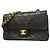 Chanel Matelassé Shoulder Bag Black