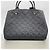 Borsa Louis Vuitton Monogram Empreinte Montaigne MM Nero - vista 11