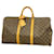 Louis Vuitton Boston Monogram Keepall 50 Marrone