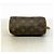 Louis Vuitton Monogram Mini Speedy Handtasche Braun - Ansicht 3