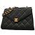 Borsa a tracolla Chanel Matelassé Nero