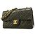 Chanel Matelassé Schultertasche Schwarz