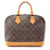 Borsa a mano Louis Vuitton Alma PM Monogram Marrone