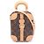 Borsa a mano 2-Way Louis Vuitton Valisette Vertical Marrone