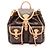 Louis Vuitton Excursion PM Monogram Mochila/Bolso 2-way Castaño