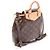 Louis Vuitton Excursion PM Monogram Mochila/Bolso 2-way Castaño - vista 2