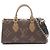Borsa 2-Way Louis Vuitton OnTheGo EW Chain Monogram Reverse Marrone