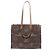 Borsa Tote Louis Vuitton OnTheGo GM Monogram Giant Reverse Marrone Beige