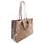 Borsa Tote Louis Vuitton OnTheGo GM Monogram Giant Reverse Marrone Beige - vista 2