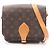 Borsa a tracolla Louis Vuitton Cartouchiere MM Monogram Marrone