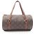 Borsa a mano Louis Vuitton Papillon 26 Monogram Marrone