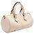 Louis Vuitton Papillon BB 2-Way Handtasche Beige Golden Roh - Ansicht 2