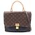 Borsa a mano 2-Way Louis Vuitton Marignan Marrone Nero