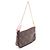 Borsa Louis Vuitton Mini Pochette Accessoires Marrone Rosa Multicolore - vista 2