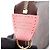 Borsa Louis Vuitton Mini Pochette Accessoires Marrone Rosa Multicolore - vista 4