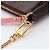 Borsa Louis Vuitton Mini Pochette Accessoires Marrone Rosa Multicolore - vista 7