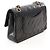 Borsa a tracolla Chanel Matelassé Double Flap Nero - vista 2