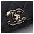 Borsa Chanel Matelassé in pelle di agnello nera Nero - vista 9